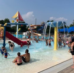 Pool scene at Rush City Aquatic Center